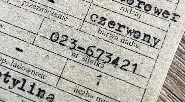 Gdzie jest nr silnika w dowodzie rejestracyjnym? Sprawdź ważne informacje